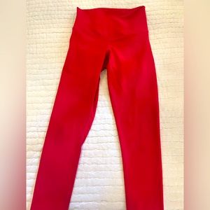 DYI Define Your Inspiration Red Yoga Pants Leggings